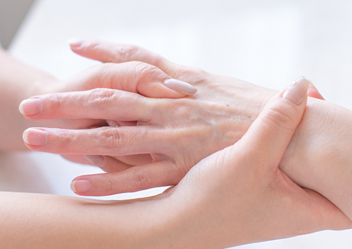 ハンドトリートメントの写真