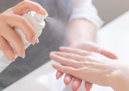 化粧水整肌の写真